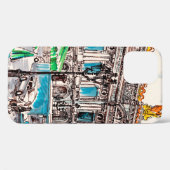 Coques Case-Mate iPhone  Paris vue rue sur le théâtre Café de Wicked (Verso (horizontal))