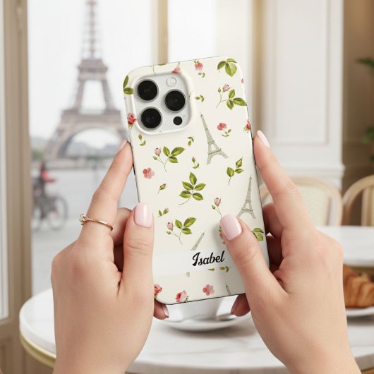Coques Case-Mate iPhone Parisian style for smartphones, Eiffel Tower