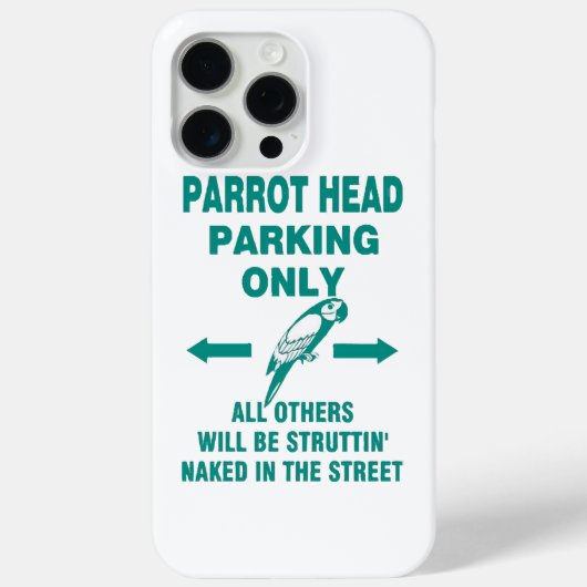 Coques Case-Mate iPhone Parking uniquement (Verso)