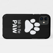 Coques Case-Mate iPhone Parle au Paw (Dos (Horizontal))