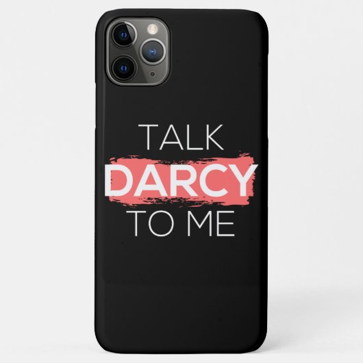 Coques Case-Mate iPhone Parle Darcy à moi I (Dos)
