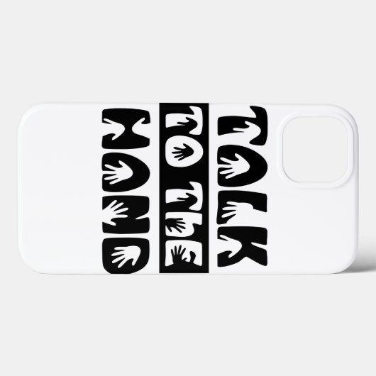 Coques Case-Mate iPhone Parler À La Main (Verso (horizontal))