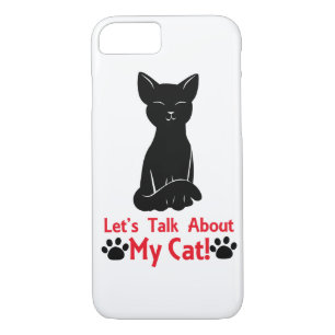 Etui iPhone Case-Mate Parlons de mon chat