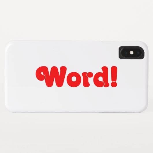 Coques Case-Mate iPhone Parole ! (Dos (Horizontal))
