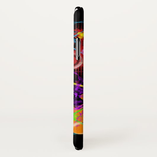 Coques Case-Mate iPhone Paroxysme de la chromaticité (Dos/Droite)