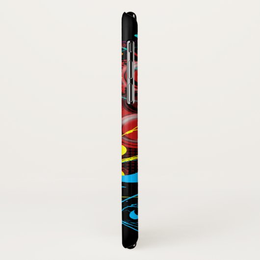 Coques Case-Mate iPhone Paroxysme de la chromaticité (Dos/Gauche)