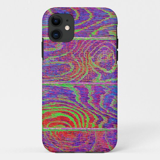 Coques Case-Mate iPhone Parquet arc-en-ciel (Dos)