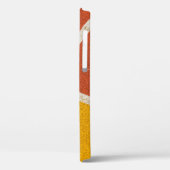 Coques Case-Mate iPhone Parquet jaune et orange (Verso / Gauche)