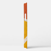 Coques Case-Mate iPhone Parquet jaune et orange (Verso / Droite)