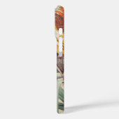 Coques Case-Mate iPhone Parrot Jaune Tropical Antique Fleur (Verso / Gauche)