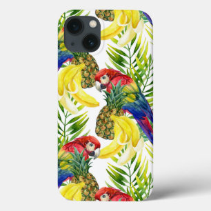 Coques Pour iPhone Parrots And Tropical Fruit