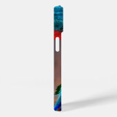 COQUES Case-Mate iPhone PARROTS HYPER / MONOGRAMME ARA ROUGE (Verso / Droite)