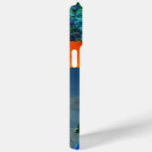 COQUES Case-Mate iPhone PARROTS HYPER /MONOGRAMME D'ARA BLEU (Verso / Droite)