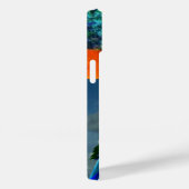 COQUES Case-Mate iPhone PARROTS HYPER /MONOGRAMME D'ARA BLEU (Verso / Droite)