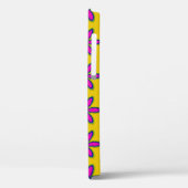 Coques Case-Mate iPhone Parterre de fleurs violettes (Verso / Gauche)