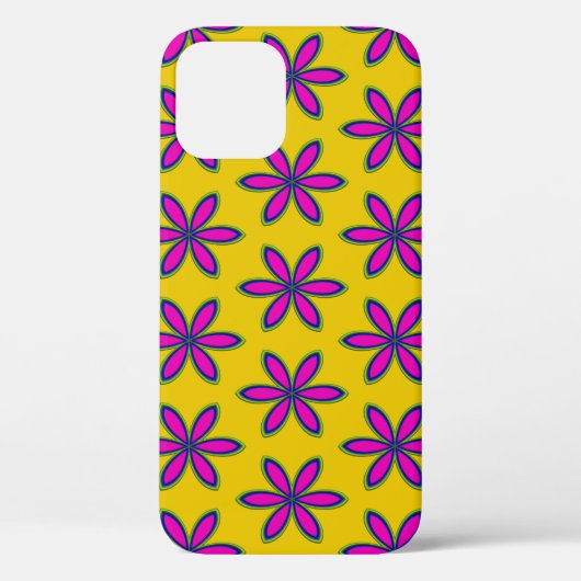 Coques Case-Mate iPhone Parterre de fleurs violettes (Verso)