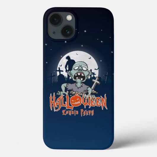 Coques Case-Mate iPhone Parti Zombie d'Halloween | (Verso)