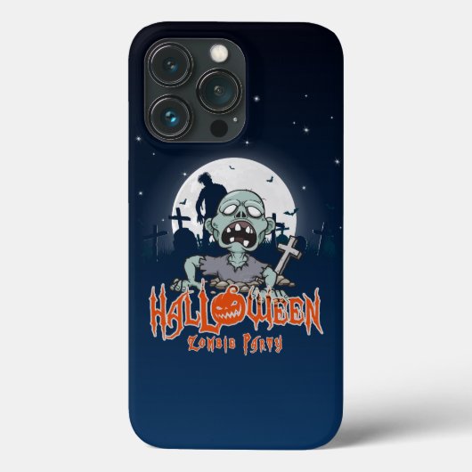 Coques Case-Mate iPhone Parti Zombie d'Halloween | (Verso)