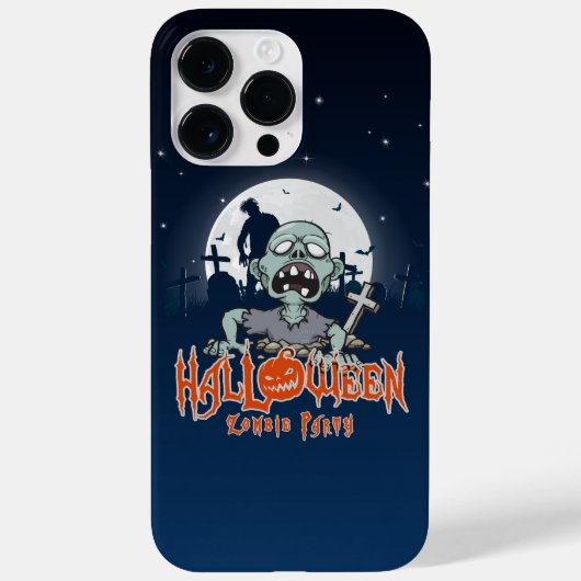 Coques Case-Mate iPhone Parti Zombie d'Halloween | (Verso)