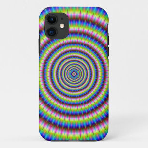 Coques Pour iPhone Particules et vagues avec Motif Floral