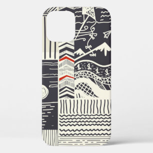 Case-Mate iPhone Case Partie de bois avec peinture verte pelée, abstrait