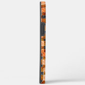 Coques Case-Mate iPhone Parties d'échecs orange arrondies formant de nouve (Verso / Droite)