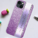 Coque Pour iPhone 14 Parties scintillant à billes de diamant Nom de cal<br><div class="desc">Le design est une photo et les coques ne sont pas faits avec de la parties scintillant, des paillettes, des métaux ou des bois. Cette conception est également disponible sur d'autres modèles de téléphone. Choisissez Type de périphérique pour voir d'autres iPhone, Samsung Galaxy ou coques Google. Certains styles peuvent être...</div>