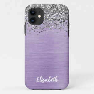 Case-Mate iPhone Case Parties scintillant à étincelle violette de la fil