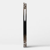 Coques Case-Mate iPhone Parties scintillant à goutte d'or Pluie glamour No (Verso / Gauche)