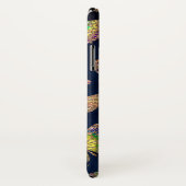 Coques Case-Mate iPhone Parties scintillant à papillons d'or Marine Aquare (Dos/Droite)