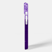 Coques Case-Mate iPhone Parties scintillant Améthyste Lecteurs Glam Girly  (Verso / Gauche)
