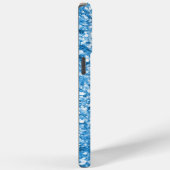 Coques Case-Mate iPhone Parties scintillant Aqua Blue Jewel (Verso / Droite)