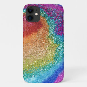 Case-Mate iPhone Case Parties scintillant arc-en-ciel éclatante