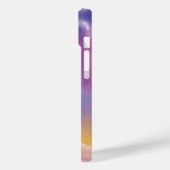 Coques Case-Mate iPhone Parties scintillant Arc-en-ciel magique Blancs lic (Verso / Gauche)