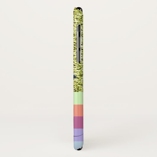 Coques Case-Mate iPhone Parties scintillant arc-en-ciel moderne photo Coll (Dos/Gauche)