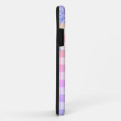 Coques Case-Mate iPhone Parties scintillant arc-en-ciel ombré Plaid En vic (Dos/Droite)