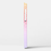 Coques Case-Mate iPhone Parties scintillant arc-en-ciel personnalisée pour (Verso / Gauche)