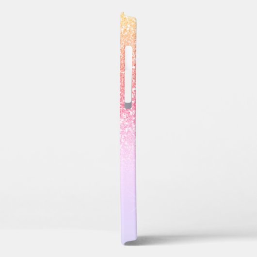 Coques Case-Mate iPhone Parties scintillant arc-en-ciel personnalisée pour (Verso / Gauche)