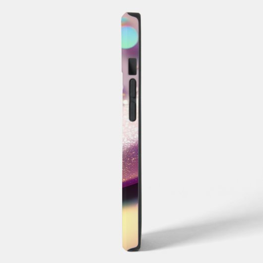Coques Case-Mate iPhone Parties scintillant Argent Holographique iPhone Ma (Verso / Gauche)