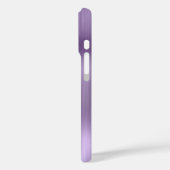Coques Case-Mate iPhone Parties scintillant Argent Lumière Violet Signatur (Verso / Gauche)
