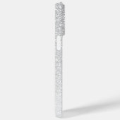 Coques Case-Mate iPhone Parties scintillant argent moderne Girly Chic Nom  (Verso / Droite)
