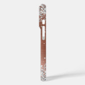 Coques Case-Mate iPhone Parties scintillant argent Rose or huile Fancy Mon (Verso / Gauche)