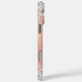 Coques Case-Mate iPhone Parties scintillant argent Rose or huile Fancy Mon (Verso / Droite)