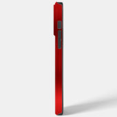 Coques Case-Mate iPhone Parties scintillant Argent Rouge Pile moderne Fill (Verso / Gauche)