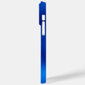 Coques Case-Mate iPhone Parties scintillant Argent Royal Blue Glam Girl Si (Verso / Gauche)