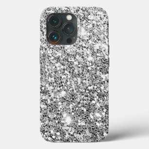 Case-Mate iPhone Case Parties scintillant argentée
