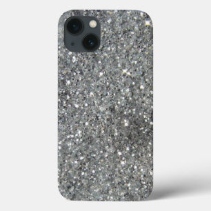 iPhone 13 Case Parties scintillant argentée stylé