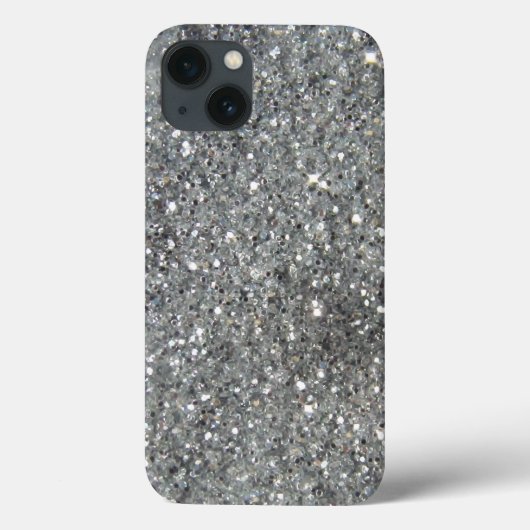 Coques Case-Mate iPhone Parties scintillant argentée stylé (Verso)