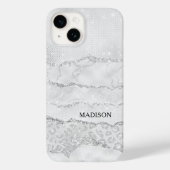 Coques Case-Mate iPhone Parties scintillant blanche (Verso)