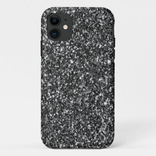 Coques Pour iPhone Parties scintillant Blanche Et Noire Moderne